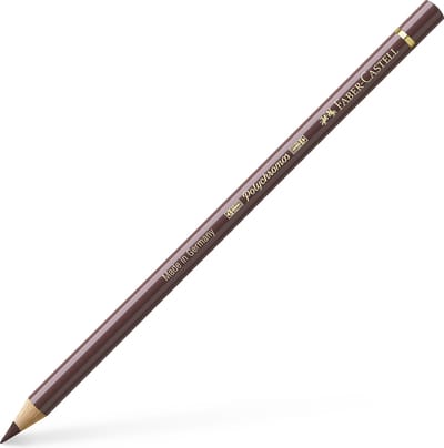 Faber-Castell Polychromos kleurpotlood - 1st. - 176 van Dyck bruin - FC-110176