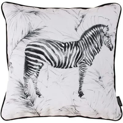Gek op kussens! Velvet zebra | 45 x 45 cm | kussenhoes | velvet/polyester