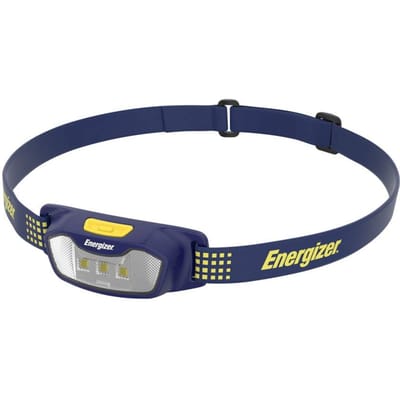 Lampe frontale LED compacte sport Energizer HDCS22 2 modes d'éclairage (Luminosité Jusqu'à 125lmAutonomie Jusqu'à 25 Heures)