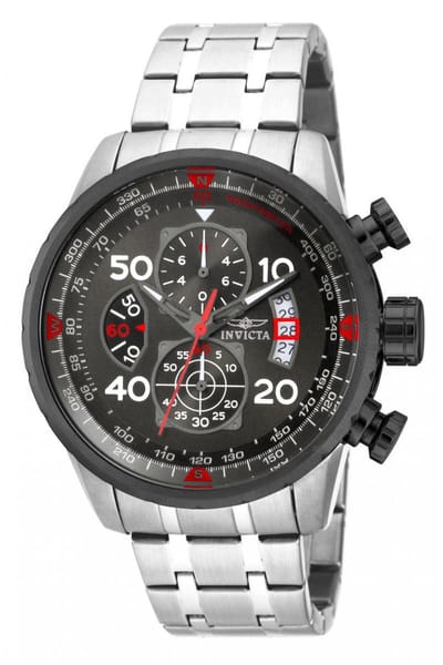 Invicta Aviator 17204 Herenhorloge - Quartz Uurwerk - 48 mm