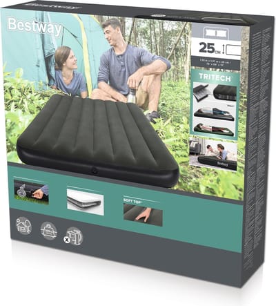 Tritech Luchtmatras 1,91 m x 1,37 m x 25 cm
