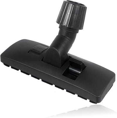 Vloerreinigingsapparaat - Dubbele borstelkop - Grondige reiniging - Voetbediening aanpassing - 32 mm aansluiting - Zwart