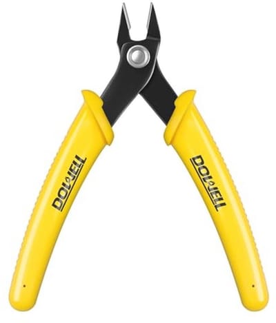 Micro Cutter Flush Cutter voor Elektronica - Professionele Draad Cutter voor Koper en Aluminium Kabels (3 Stuks)