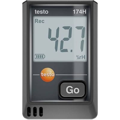 testo 0572 1741 02 174 H Temperatuur datalogger, Vocht datalogger -20 tot 70 °C 0 tot 100 % Hrel