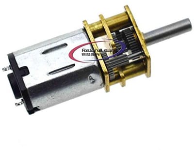 Micro DC Reductiemotor N20 met Metalen Tandwielkast