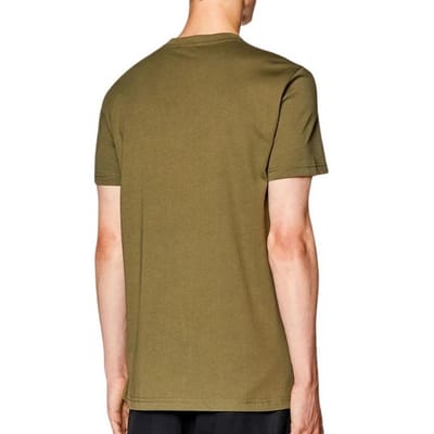 Diesel Heren 1976 Varsity Logo T-shirt (Groen)