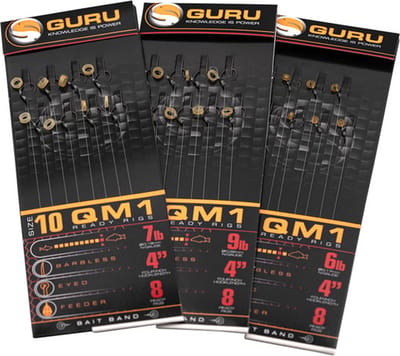 Guru QM1 Bait Bands 4 #10 (0.22mm)