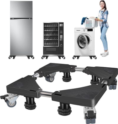 Verstelbaar Onderstel voor Wasmachines en Koelkasten - Draagvermogen tot 300 kg