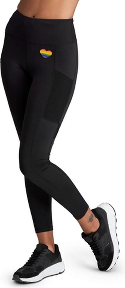 Legging Björn Borg Women High Waist Block Tig STHLM Pride Black-Maat 44