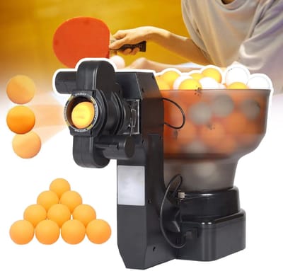 Tafeltennis Robot - Ballen Server - Training Oefenen - 36 Soorten Spin - 110 Ballen Capaciteit - Meerkleurig