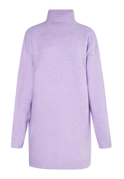 Mymo Gebreide jurk Dames violet