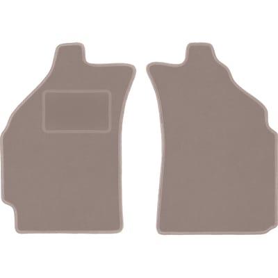 Beige voormatten voor: Chevrolet Matiz hatchback (2004-2009)