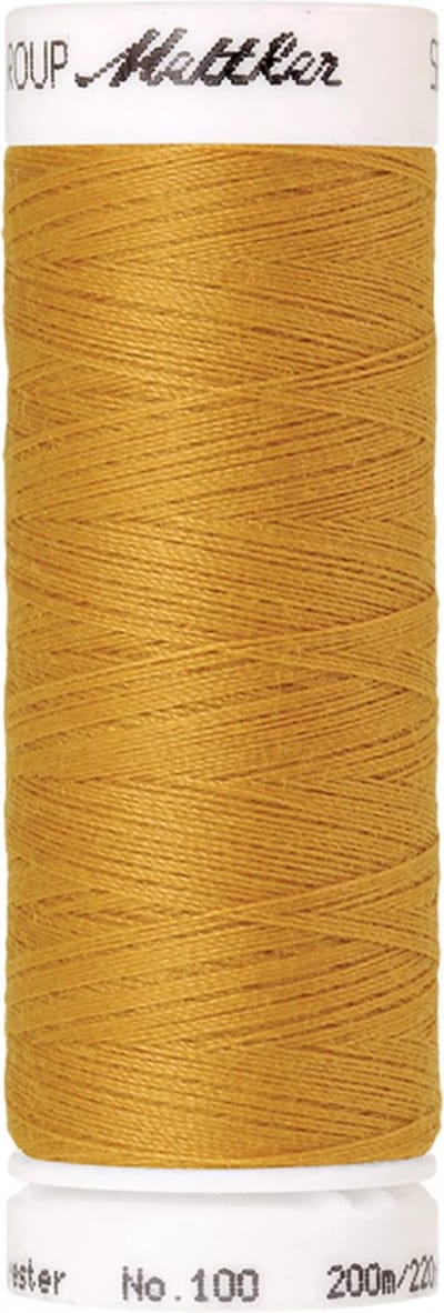 Amann Mettler Seralon Naaigaren – Star Gold (0892) – 200 m – No. 100 – 100% Polyester – Per Stuk
