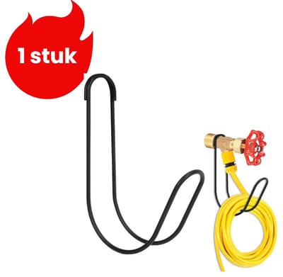 1 artikel - Gereedschapsrek voor huishoudelijk gebruik - Opbergrek voor elektrische boormachines - Multifunctioneel opbergrek voor gereedschapskamer - Zwart