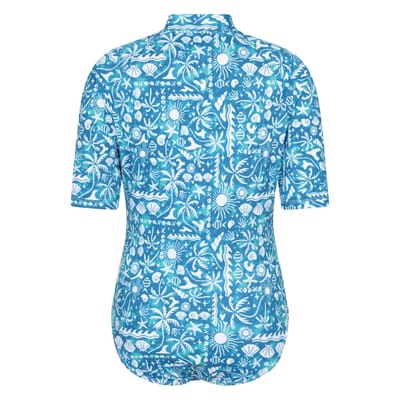 Mountain Warehouse Kinderen Mira Zeedieren Rash Guard (Blauw)