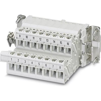 HC-B 16-A-UT-PER-F - Terminal Adapter HC-B 16-A-UT-PER-F Phoenix Contact Inhoud: 5 stuk(s)