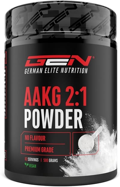AAKG - 500 g - L-Arginine-Alpha-Ketoglutaraat (2:1) - Optimale oplosbaarheid - Veganistisch - Puur poeder zonder toevoegingen - Hoogwaardig Arginine Aminozuur