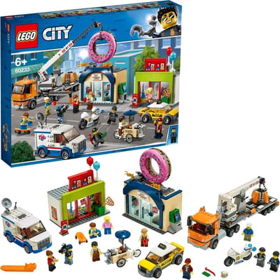 LEGO City Donut shop opening 60233