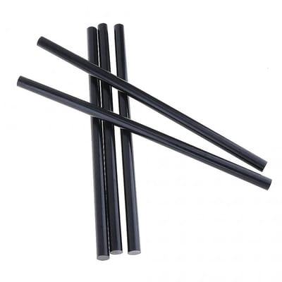 Zwarte Lijmsticks - Lijmpennen Lijm - Hobby Knutselen - Snelle Hechting - 11mm x 270mm - Zwart