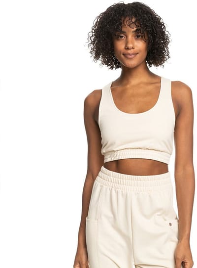 Roxy Next Set Brami Top Zonder Mouwen Oranje M Vrouw
