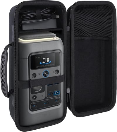 Draagbare Hard Case voor Power Bank Station - Geschikt voor Anker SOLIX C300 DC - Bescherming en Opslag