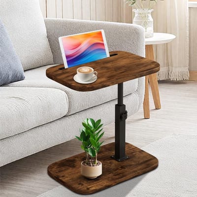 Bijzettafel Bank - Laptoptafel - Banktafel - elegant