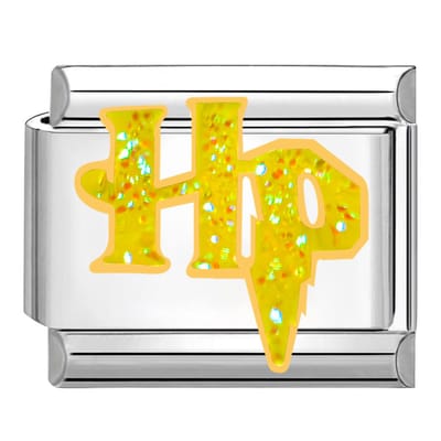 Quiges - Schakel - Bedel - 9mm - charms - Kleurrijk - Harry Potter - Geschikt voor - armband - Schakelarmband - italy bedels armband