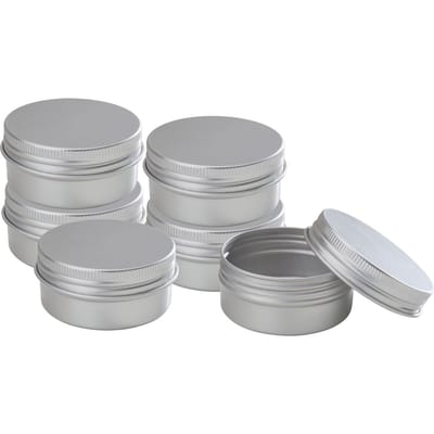 VBS Crème pot "Rond" - 50 ml, 6 stuks