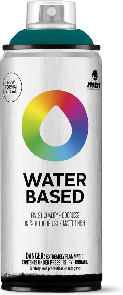 MTN Water Based Spuitbus - verf op waterbasis - RV-221 Persephone Green - 400ml