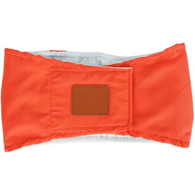 Hondenbuikband Huisdier Fysiologisch Herbruikbaar Broekje Honden Anti-Lastigvallen Ondergoed Luiers(Oranje S) S(for 2-4kg) oranje