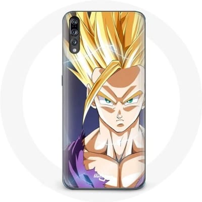 Coque pour Huawei p20 Dragon Ball Manga Sangoku Visage énervé