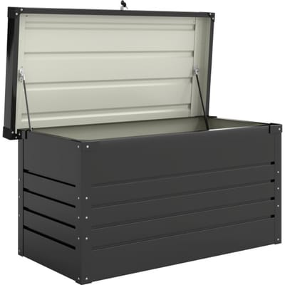 Westmann 4goodz kussenbox metaal 350l opbergbox tuin waterdicht en afsluitbaar -