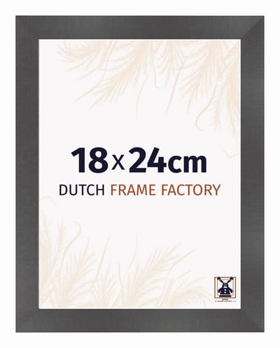 Fotolijst 18x24 cm - MDF - Zwart Mat - Praag