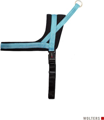 Wolters zacht & veilig harnas maat 4: 60-70cm blauw/zwart