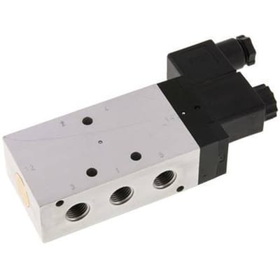 5/2 G1/4'' Magneetventiel 12V DC 2.5-10bar/35.0-140psi Airtec