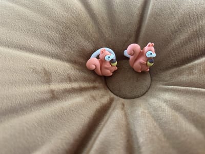 Haarelastiekjes Eekhoorn | set van 2 | Herfst