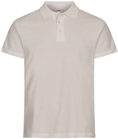 Clique Basic Polo 028230 - steengrijs - XS