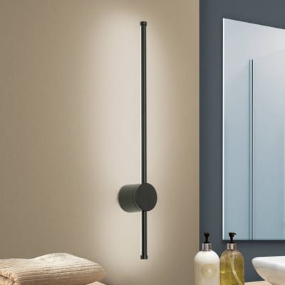 ORION LED wandlamp Ferdinand, IP54, zwart