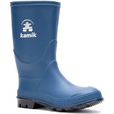 Grote maat regenlaarzen voor kinderen Kamik Stomp