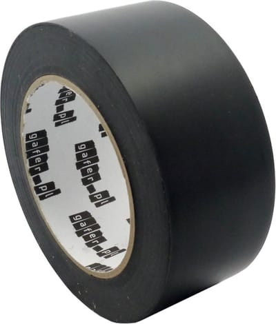 Gafer.pl PVC Dansvloer Tape 50mm x 33m Zwart