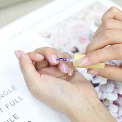 Cosplus - 0121 Nail Gel Polish Snowy Collection 713 Pearl White 8ml