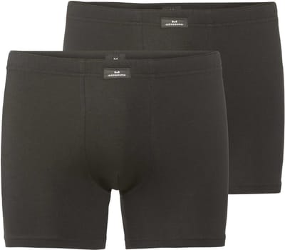Götzburg heren 2P long boxers basic zwart II