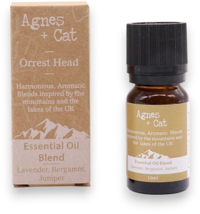 Agnes Cat - orrest head - etherische olie - blend - lavendel - bergamot - jeneverbes - olie - 10ml
