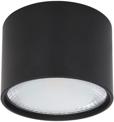 Globo - plafonniere - Serena - zwart - metaal - Ø 11cm - LED - 12007B