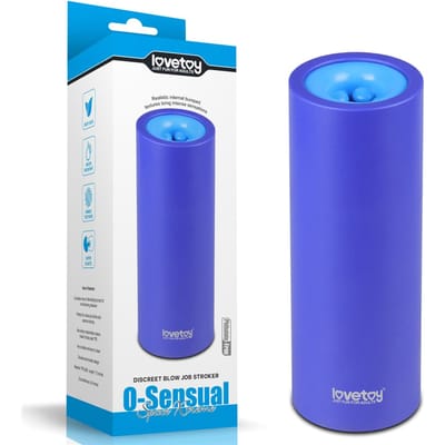 O-Sensual Discrete Blow Job Stroker met nopjes