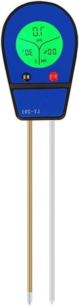 Bodemtester - Tuinmeter - Plantenverzorging - 3-in-1 Meting - 27 cm - Zwart
