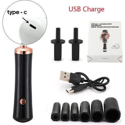 Machine à secouer la colle à cils, rechargeable par USB, pour vernis à ongles, tatouage, encre, pigment, liquide, dispositif de réveil électrique, extension de cils