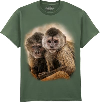 Doodshoofdaapjes Apen Companions In Mischief The Coloured House T-shirt XXL