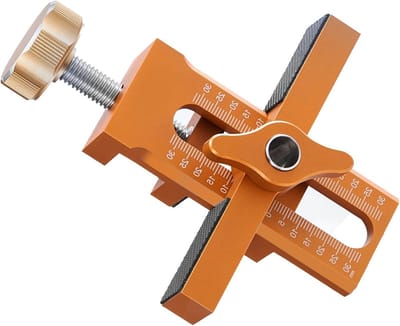 Verstelbare Positioneerhulp voor Kastdeuren, Aluminium Montage Jig voor Kast Hardware, Perfect voor Diverse Kastdeuren en Eenvoudige Installatie