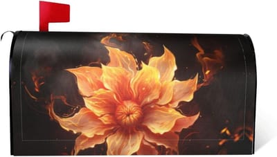 Brievenbus Decoratie - Post Cover - Tuin Aankleden - Magnetische Bevestiging - 25.5 x 21 inch - Zwart